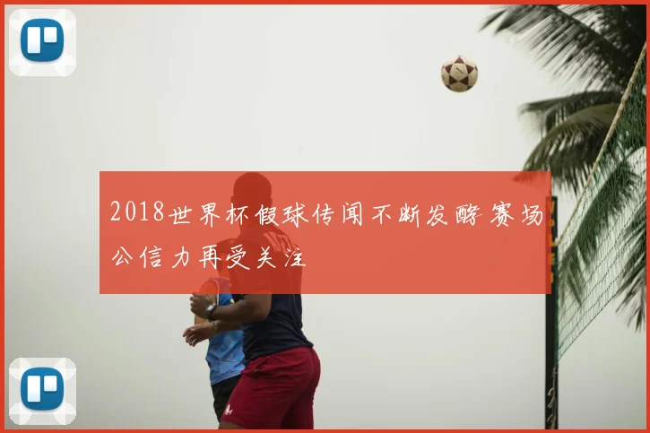 2018世界杯假球传闻不断发酵 赛场公信力再受关注
